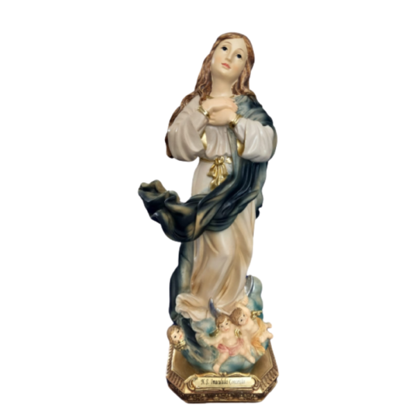 Nossa Senhora Imaculada Conceição - em resina (13 e 20 cm)