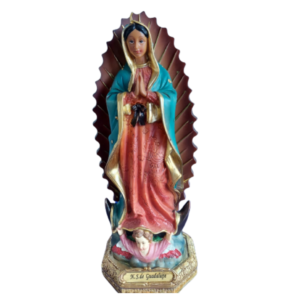 Nossa Senhora de Guadalupe - em resina (20cm)