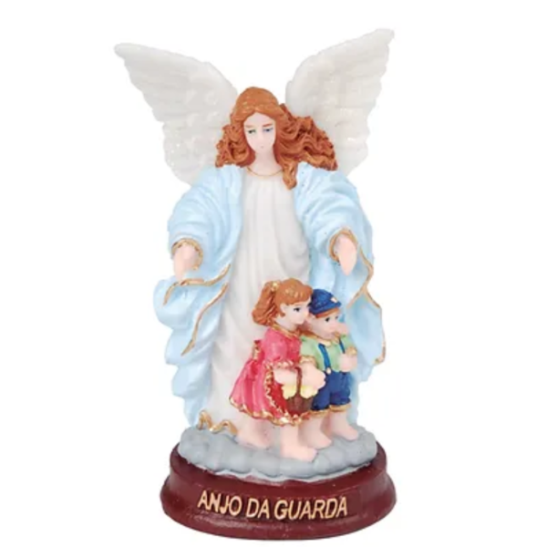 Anjo da Guarda em resina 13 cm