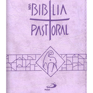 Nova Bíblia Pastoral - Bolso - Zíper Lilás