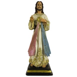 Imagem de resina jesus misericordioso 20cm